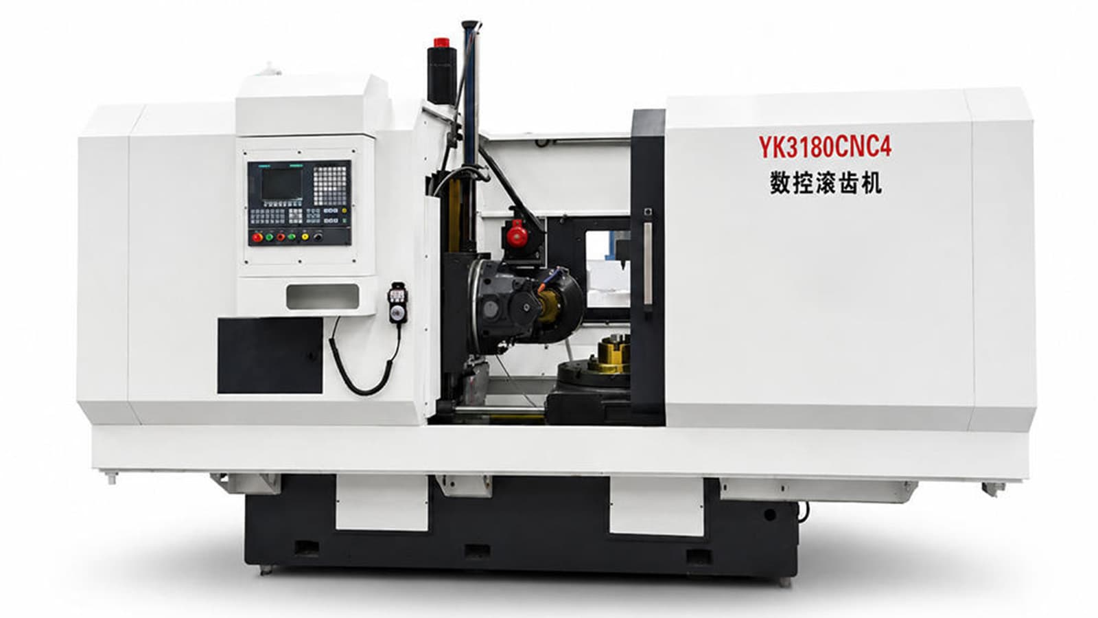 Gear shaping machine for internal gears.