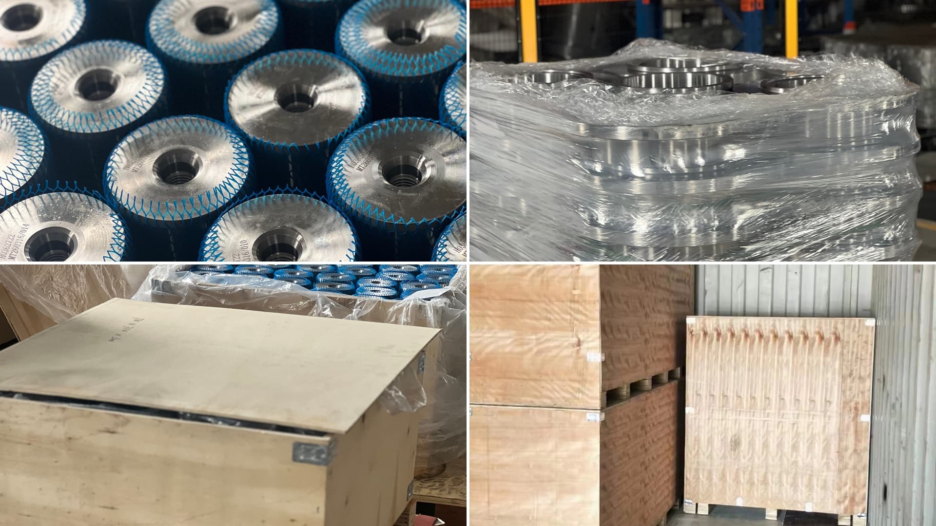 Packing and shipping area for finished gears.
